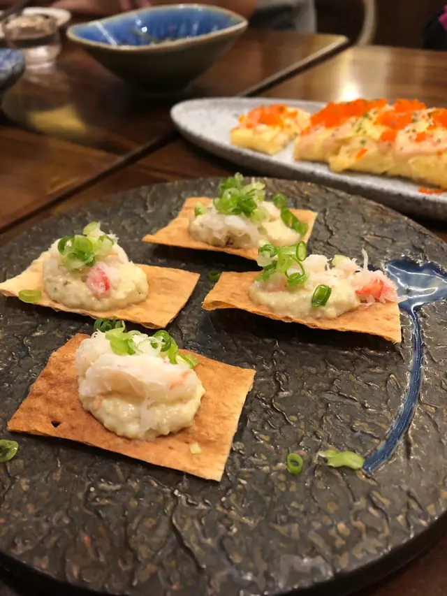 蟹膏豆腐鱈魚乾