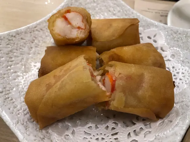 卡邦尼蟹腳春卷