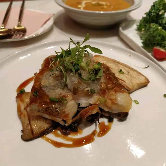 香烤比目魚