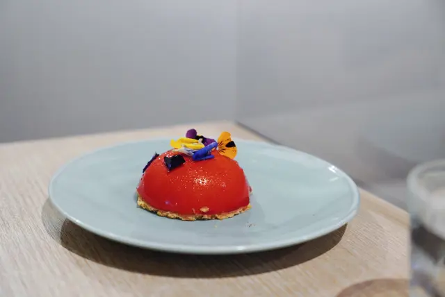 自家製山楂芝士蛋糕
