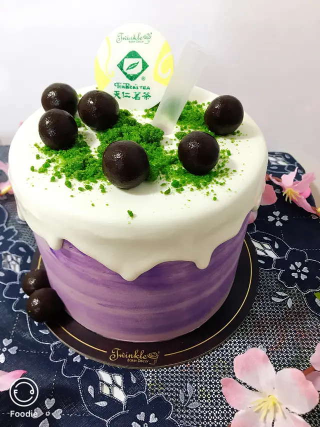 天仁香芋鮮奶綠蛋糕