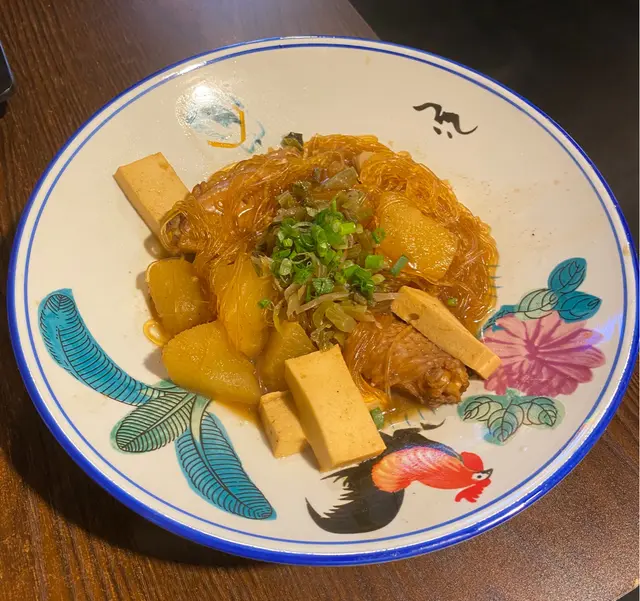 百頁豆腐白蘿蔔雞翼冬粉