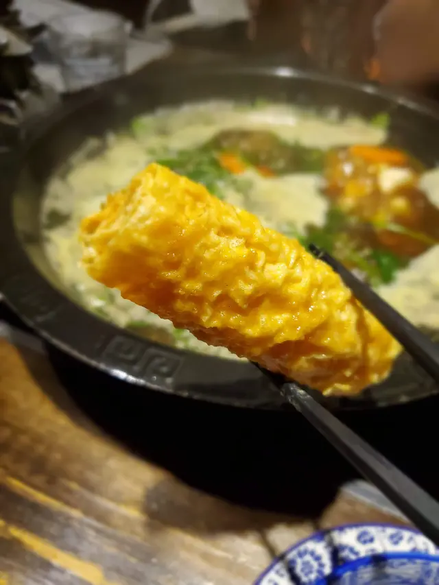 蛋黃炸魚皮拼響鈴