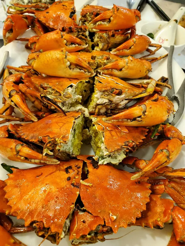 鹽焗奄仔蟹