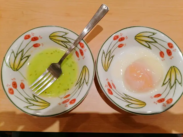 中華海草已吃完很久, 期間很久仍未等到溫泉蛋!