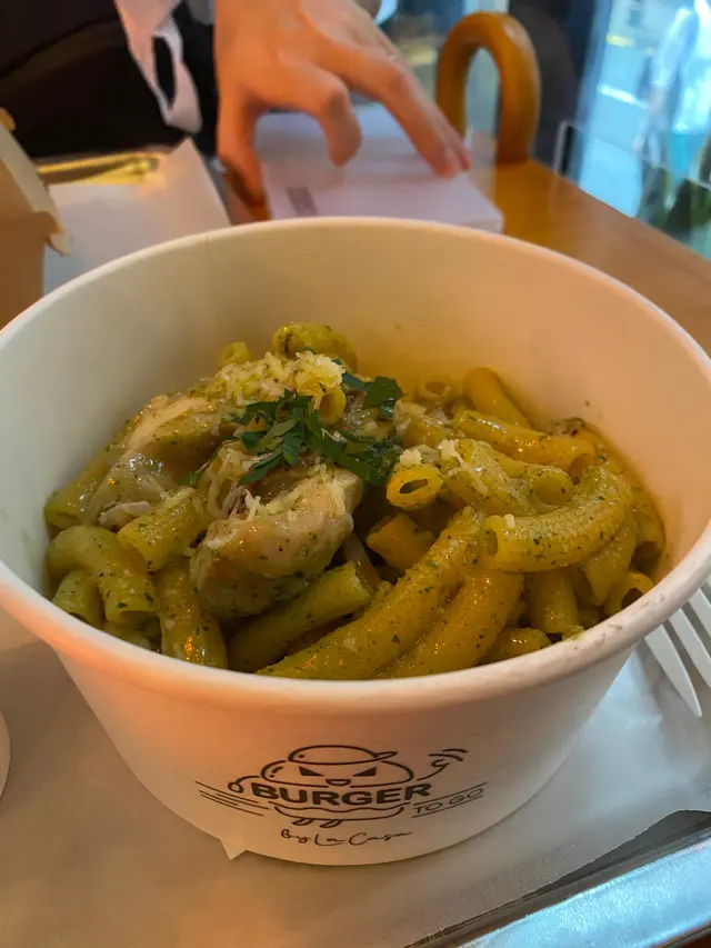 雞肉香草手工通粉