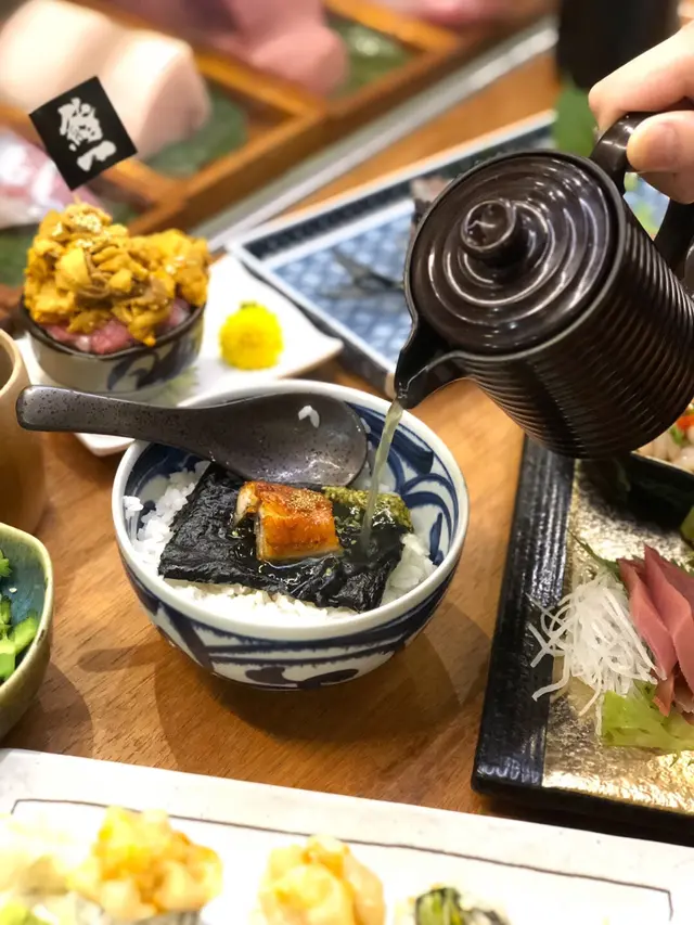 蒲燒鰻魚茶漬飯