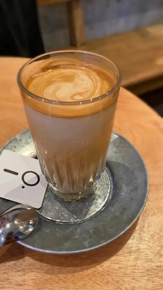 最愛的dirty，冷熱之間散發住濃濃嘅咖啡香味