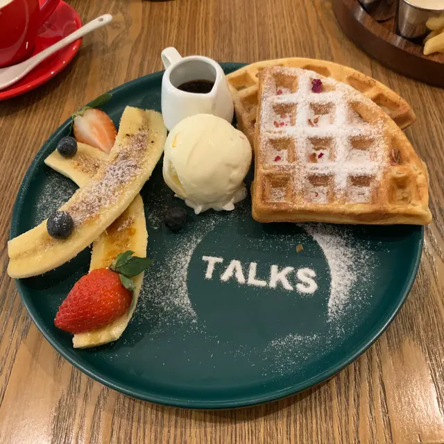 Banana  waffle
