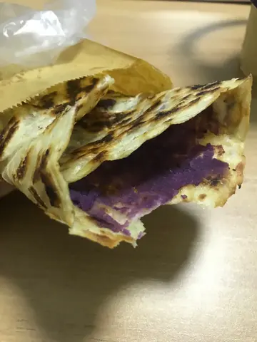 紫薯手抓餅