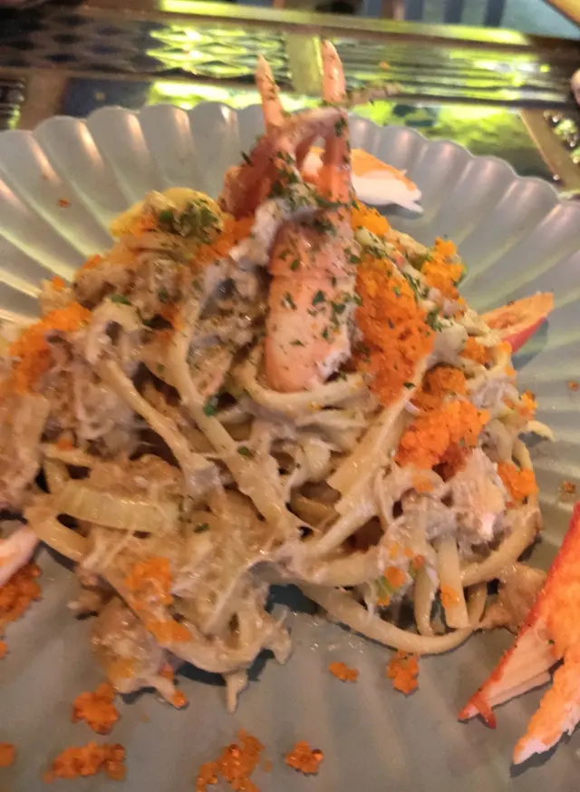 蟹肉意粉