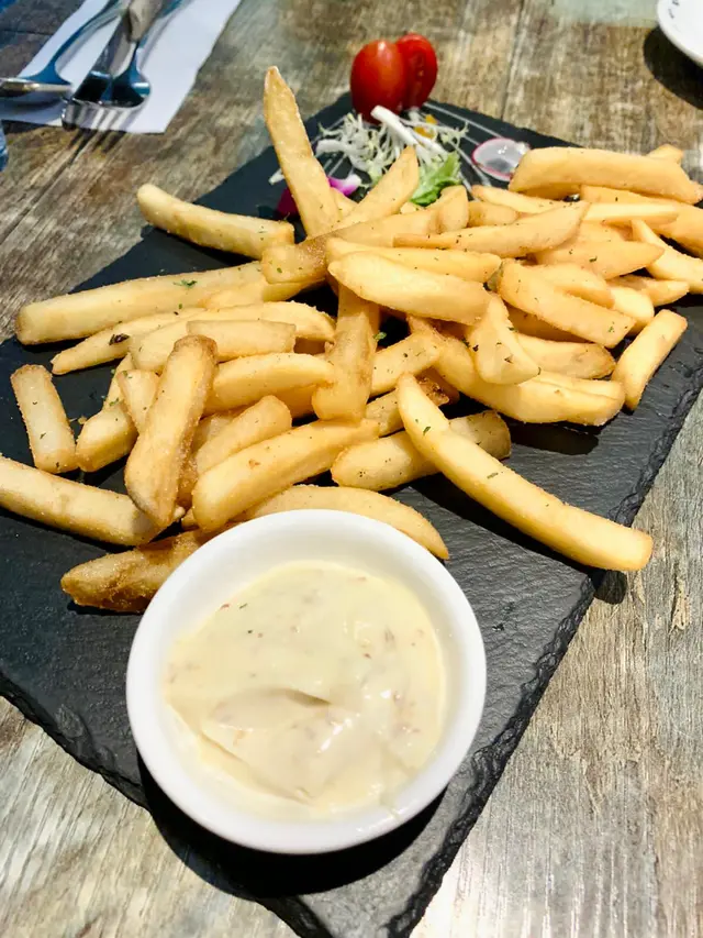 脆炸薯條·自家蜜糖芥末醬