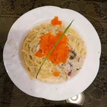 黑松露烟三文鱼忌廉意大利面