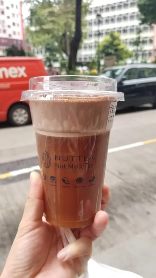 伯爵朱古力堅果奶蓋茶