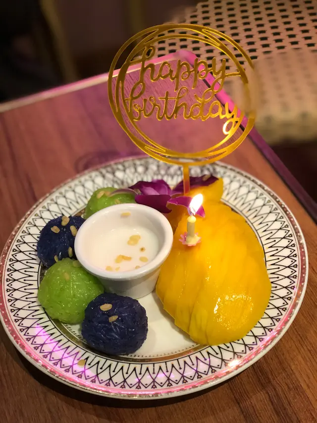 雙色芒果糯米飯