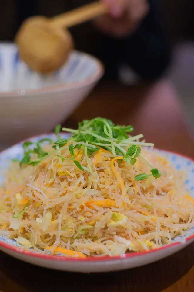 蟹肉明太子炒米粉