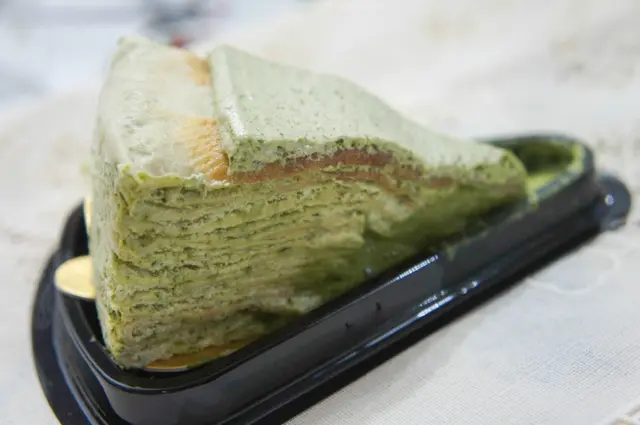 抹茶流心千層蛋糕