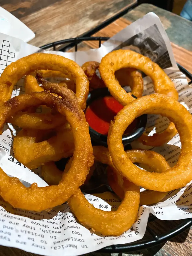 炸洋蔥圈