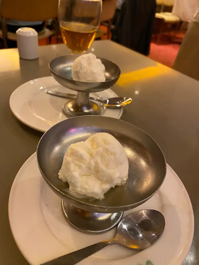 跟餐送的雪糕味道都👌🏻