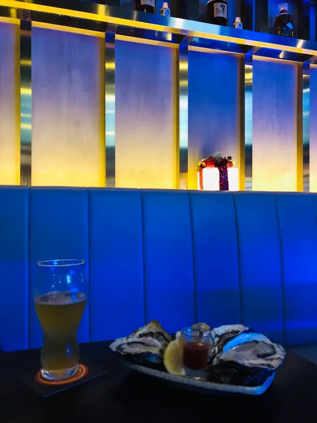 生啤配新鮮生蠔