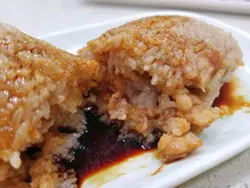 蛋黃咸肉粽