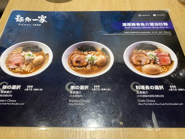 濃厚豚骨魚介醬油拉麵