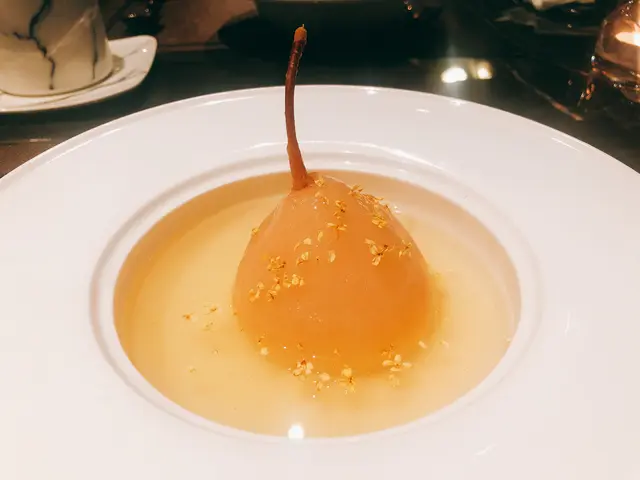 桂花燉雪梨