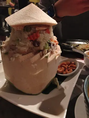 椰子焗饭