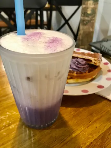 紫薯latte