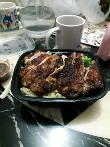 黯然焦糖鸡扒捞饭