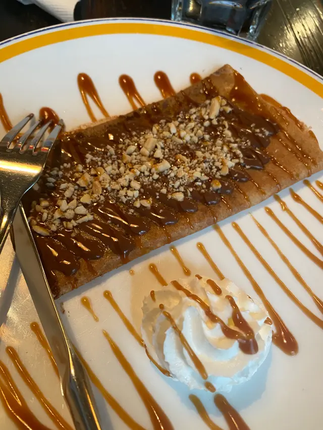 Nutella  花生甜可麗餅