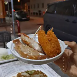 串烧猪颈肉