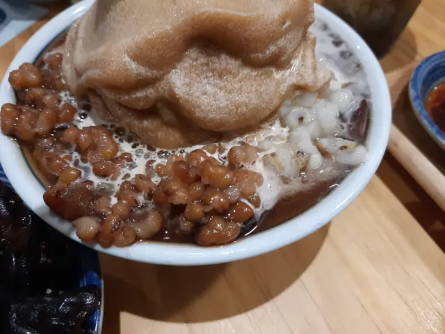 紫薯薏米黑糖冰仙草