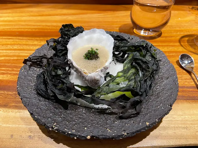 Dry  aged  beef  and  oyster,  cep,  caviar