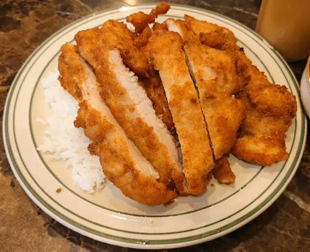 豬扒+飯