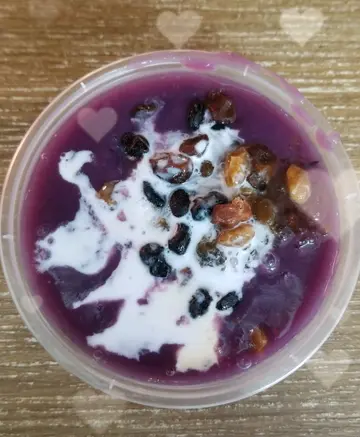 紫薯桃胶