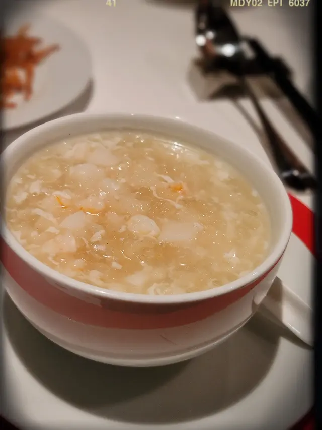 竹笙海皇燕窩羮($288/位)