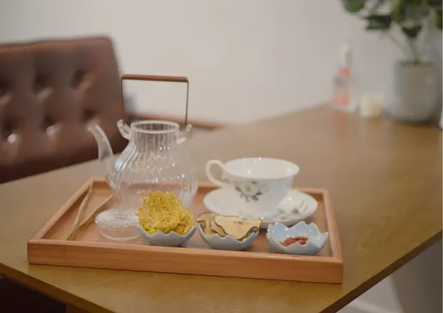 金絲黃菊雪梨茶