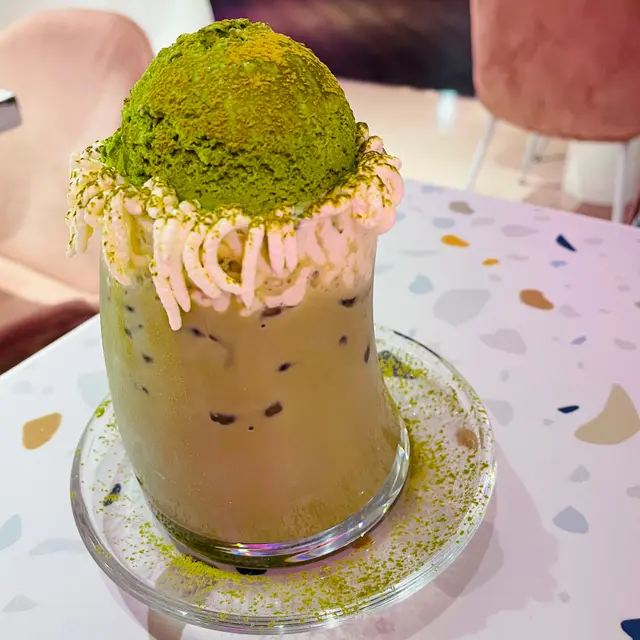 髒髒抹茶雪糕拿鐵 