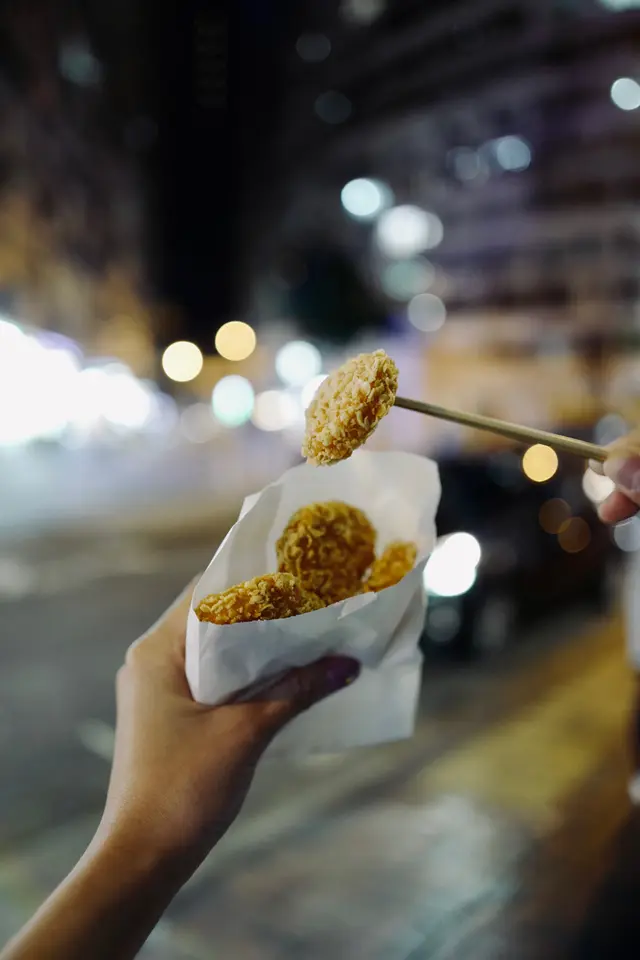 香脆粟米片雞塊