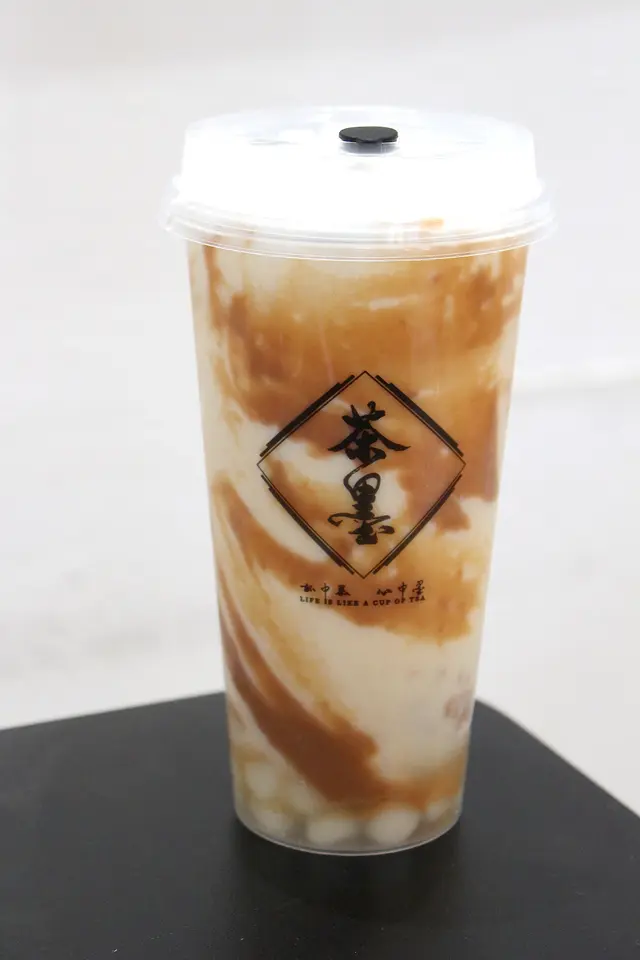 麻糬芋泥茉莉鮮奶綠