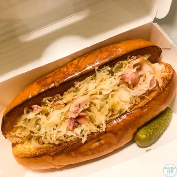 德國酸菜熱狗