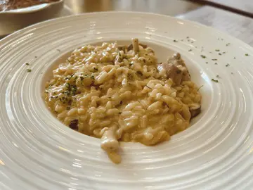 西班牙豚粒牛肝菌意大利饭