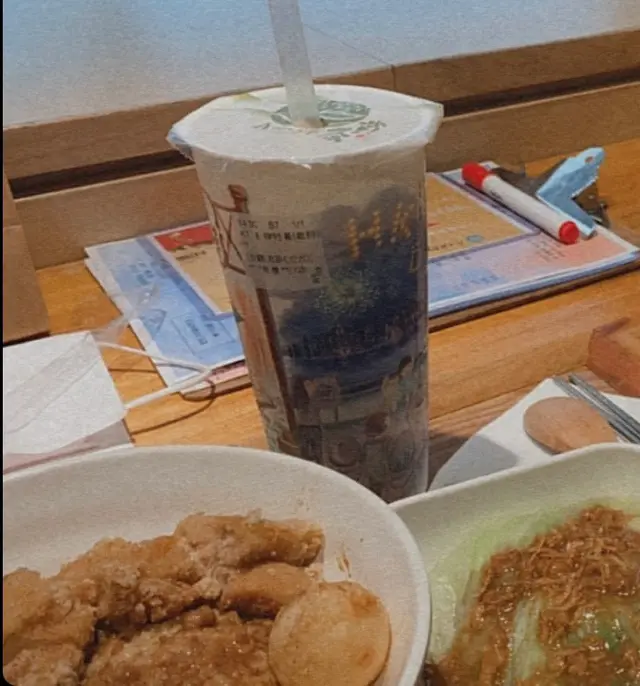 肉躁飯配雞扒lunch  set