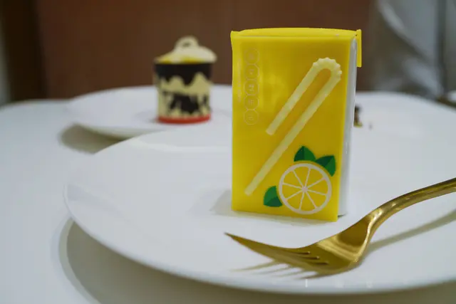 紙包檸檬茶