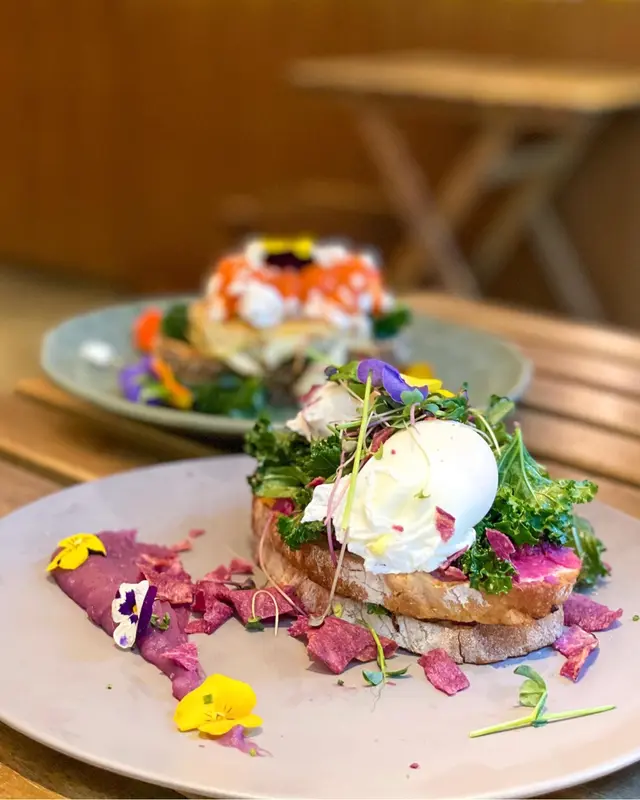 Sweet Potato Egg Benedict