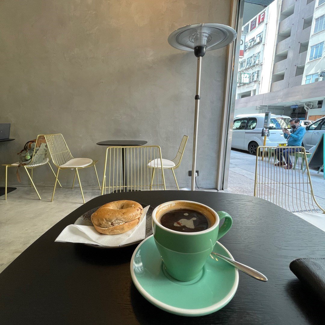 Bagel + Americano - Prisma Coffee Company's photo in North Point Hong Kong  | OpenRice Hong Kong