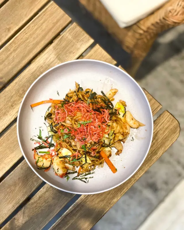 Sakura Shrimp Yakisoba