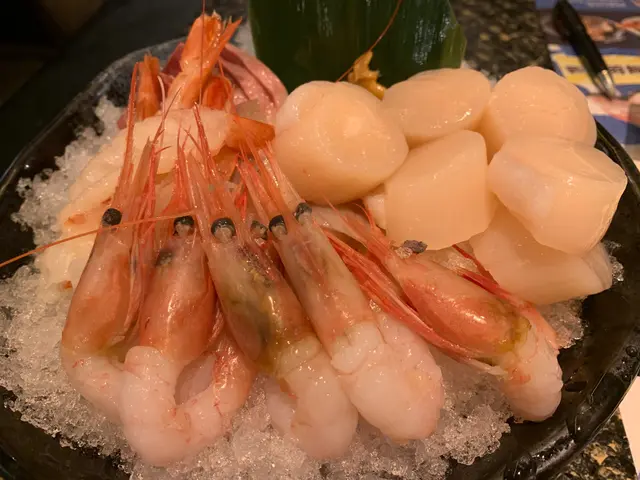 甜蝦, 大赤蝦, 日本油甘魚, 北海道帶子