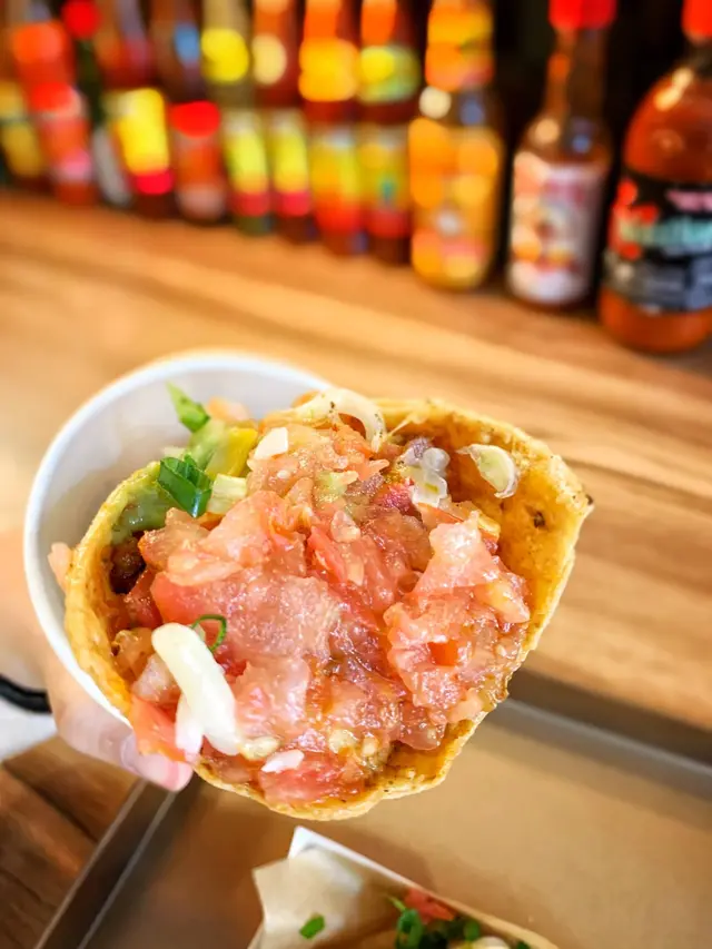 蕃茄打碎成蓉，清新之餘又有獨特的酸味